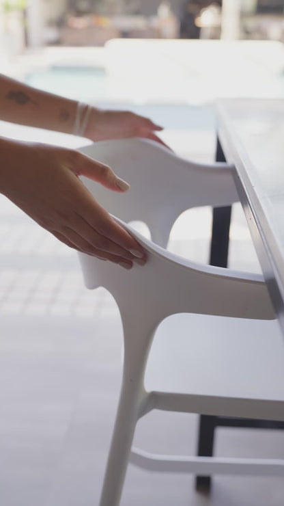 Banqueta  Alta Esparta con Protección UV