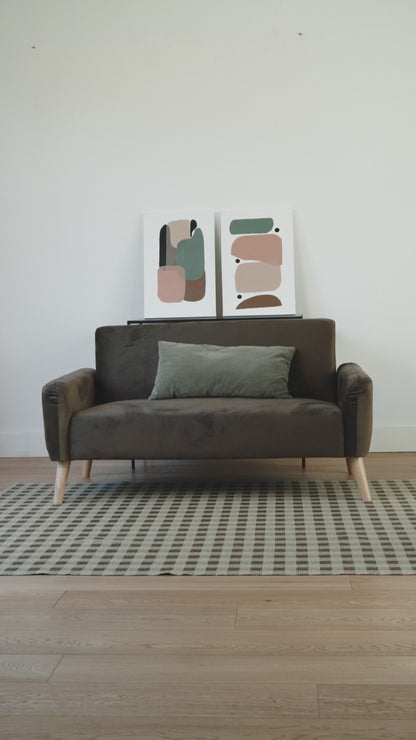 Sillón 2 Cuerpos Nemi Marrón