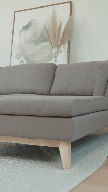 Sillón 3 Cuerpos en L Albano Marrón