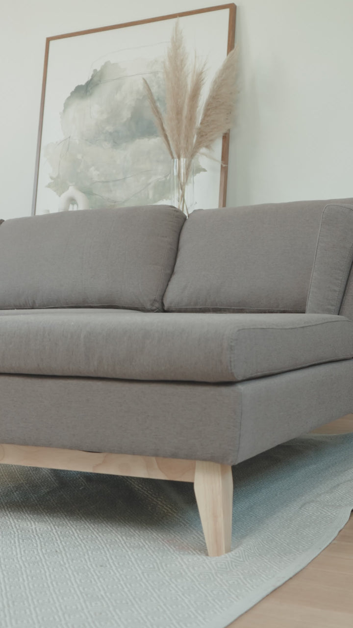 Sillón 3 Cuerpos en L Albano Marrón