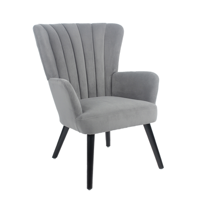 Sillón Individual Azalia Gris
